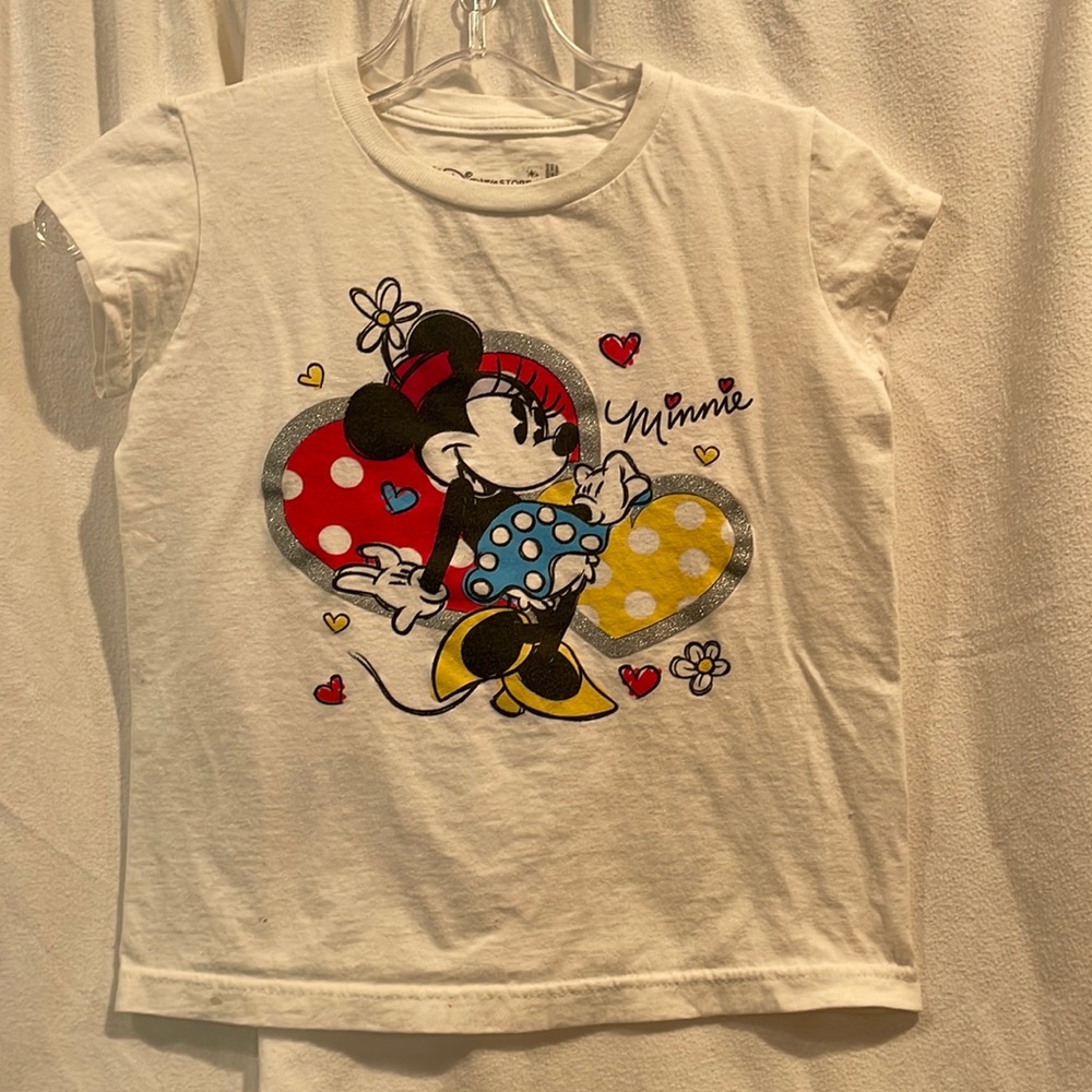 Disney Store 7/8 Minnie t-shirt